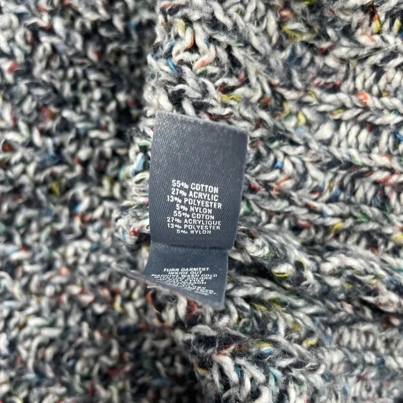 Aerie Cable Knit Oversized Lace up Sweater Size Small - Picture 4 of 6